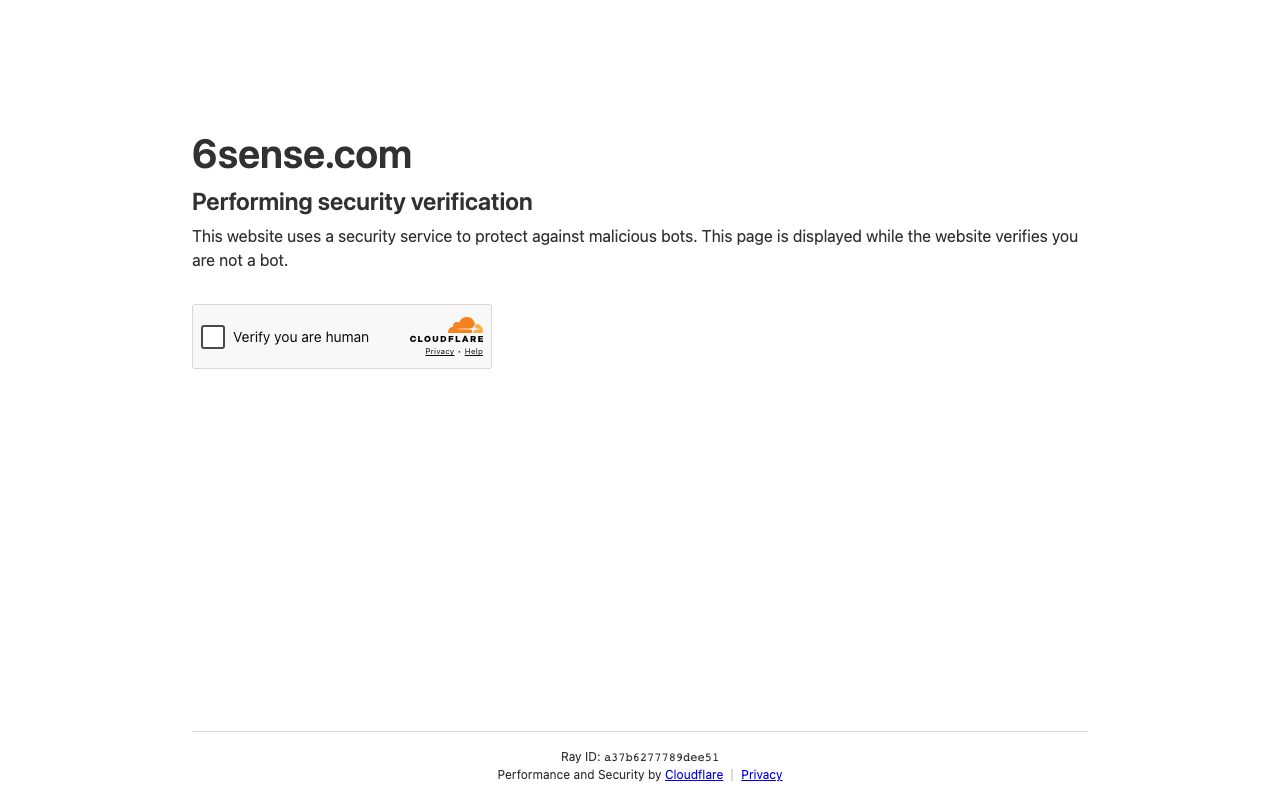 6sense homepage screenshot captured 2026-09-08