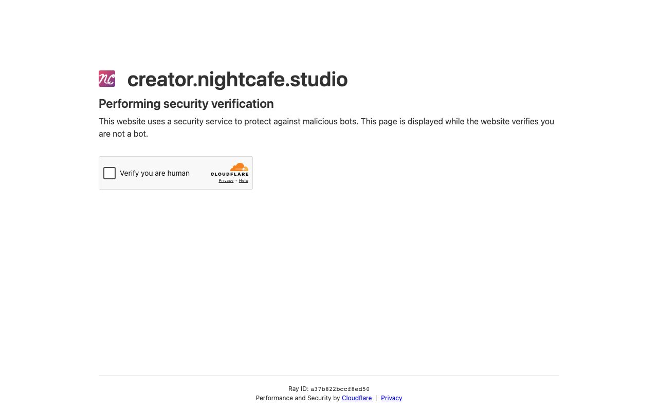 NightCafe homepage screenshot captured 2026-09-08